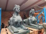 BRONZEN KOPPEL EXCLUSIEVE SFINXEN IN OPDRADHT KLANT TOPPER!, Ophalen of Verzenden, Zo goed als nieuw, Overige materialen, Overige typen