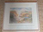 3 x aquarel van Harold Van de Perre, Ophalen of Verzenden