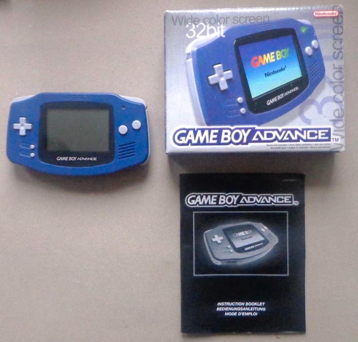 Gameboy Advance in doos, Consoles de jeu & Jeux vidéo, Consoles de jeu | Nintendo Game Boy, Utilisé, Game Boy Advance, Enlèvement ou Envoi