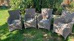 Gratis tuinstoelen wicker, Ophalen, Gebruikt, Wicker