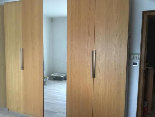 PAX kast Ikea 2m36 h wit eiken fineer/wit  pakket mix mogeli, Huis en Inrichting, Kasten | Kleerkasten, Gebruikt, 200 cm of meer