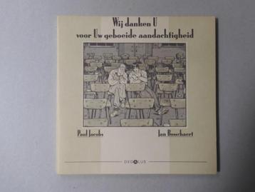 Wij danken U voor uw geboeide aandachtigheid- Jan Bosschaert, Neuf, Paul Jacobs, Enlèvement ou Envoi, Une BD