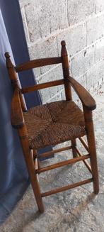 Kinderstoel in hout., Kinderen en Baby's, Kinderstoelen, Ophalen, Gebruikt, Overige typen, Aanschuifbaar