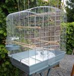 Cage oiseaux (grande), Animaux & Accessoires, Enlèvement, Comme neuf, Métal, Cage à oiseaux