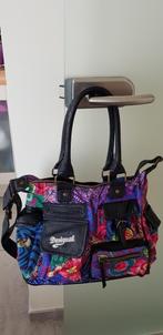 Prachtige grote stoffen tas van Désigual, perfecte staat, Handtassen en Accessoires, Ophalen, Zo goed als nieuw, Overige kleuren