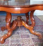 Antieke Grote Notenhouten Biedermeier Tafel uit ca. 1930, Ophalen