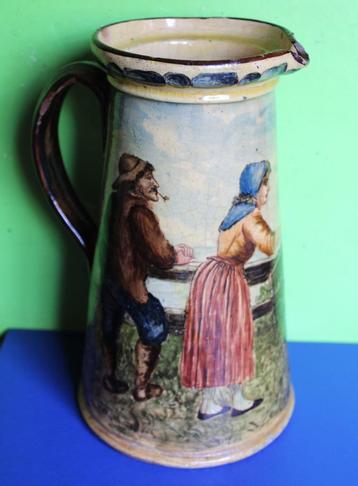 Zeer oude Pichet in Franse Potterie ~~Bretoens? Normandie?~~ beschikbaar voor biedingen