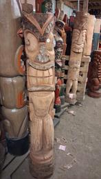 statue totem Tiki bois de cocotier 150 cm à prix imbattable, Ophalen of Verzenden