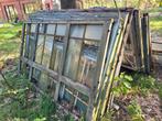 20 vieux cadres de fenêtres en chêne, Enlèvement ou Envoi