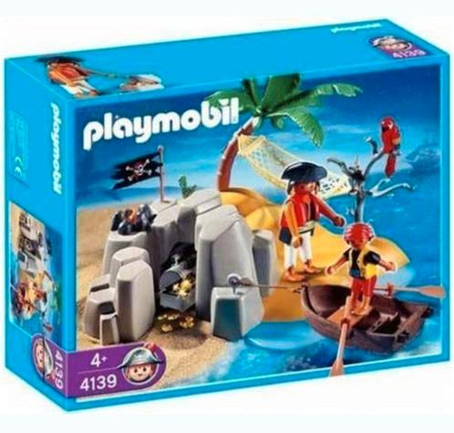 Playmobil - Île Pirate (4139), Enfants & Bébés, Jouets | Playmobil, Comme neuf, Ensemble complet, Enlèvement ou Envoi