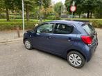 Citroën C1 1.0 benz 57000km 2017 garantie!, Auto's, Voorwielaandrijving, Stof, Blauw, C1