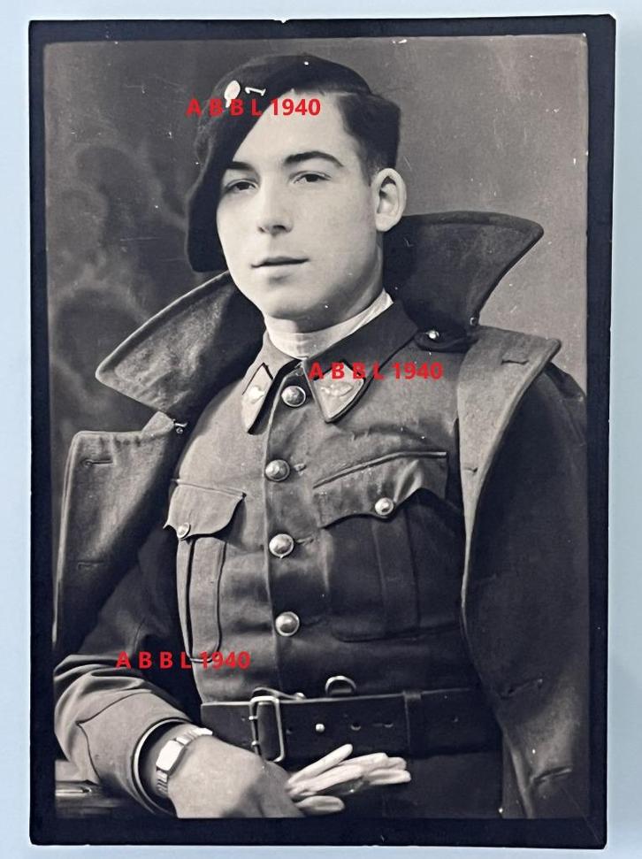 ABBL 1940 Ardeense jagers  mei1940 Reyelberg, Verzamelen, Militaria | Tweede Wereldoorlog, Landmacht, Foto of Poster, Ophalen of Verzenden