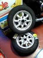 Jante MINILITE + Pneu monté d'origine MINI AUSTIN ROVER Neuf, Neuf, 12 pouces, Pneus et Jantes, Enlèvement ou Envoi