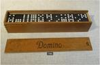 Domino Spel in houten kistje, Hobby en Vrije tijd, Gezelschapsspellen | Overige, Ophalen of Verzenden, Zo goed als nieuw