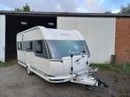 hobby 455 uf met voortent en mover, Caravans en Kamperen, Caravans, Kachel, Rondzit, Hobby, Particulier