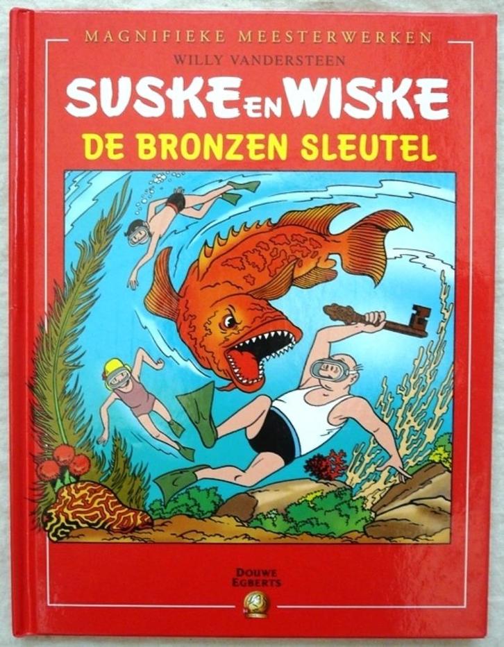 Suske en Wiske, De Bronzen Sleutel, Douwe Egberts, SU, 2006., Boeken, Stripverhalen, Zo goed als nieuw, Eén stripboek, Ophalen of Verzenden