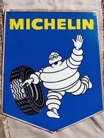 Groot emaille reclamebord MICHELIN 1969, Verzamelen, Ophalen of Verzenden, Zo goed als nieuw, Reclamebord
