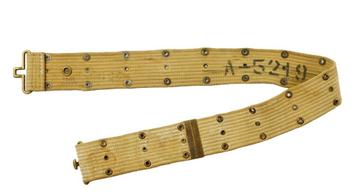 Pistol belt US WW2 1941 laundry number, Envoi, Armée de terre, Autres types