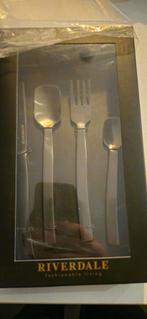 Zwart bestek riverdale, Huis en Inrichting, Ophalen, Nieuw, Bestekset, Inox of Chroom