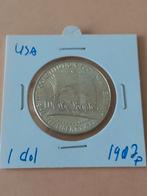 USA 1 Dollar 1987 - Grondwet 200 Jaar net boven SPOTPRIJS, Verzenden, Noord-Amerika, Losse munt, Zilver