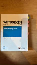 Wetboeken op maat, ondernemingsrecht, Boeken, Ophalen of Verzenden, Zo goed als nieuw