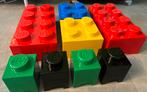 Lego -  opbergdozen en steentjes veel steentjes, Ophalen of Verzenden, Lego, Zo goed als nieuw