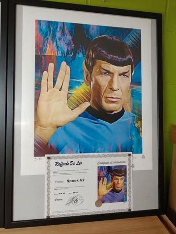 STAR TREK Mister Spock grafisch kunstwerk Raffaele De Leo