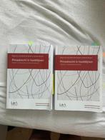 Privaatrecht in hoofdlijnen volume 1 & 2, Boeken, Studieboeken en Cursussen, Ophalen of Verzenden, Zo goed als nieuw