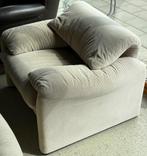 Cassina Maralunga Fauteuil / Zetel Beige Corduroy, Huis en Inrichting, Ophalen, Gebruikt, Eenpersoons, Stof