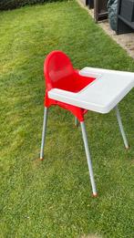Ikea kinderstoel met tafeltje, Enlèvement, Utilisé, Autres types, Plateau amovible