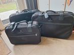 3 valiezen, reiskoffers, koffers Carlton, Handtassen en Accessoires, Koffers, Ophalen, Gebruikt, Wieltjes