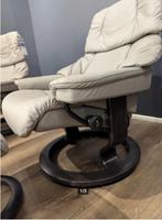 2 x stressless reno, Huis en Inrichting, Ophalen, Leer