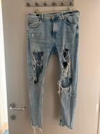 Lichtblauwe skinny jeans heren, Blauw, W32 (confectie 46) of kleiner, Ophalen of Verzenden, Zo goed als nieuw