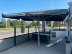 Horeca parasol 2 stuks, Tuin en Terras, Ophalen, Zo goed als nieuw