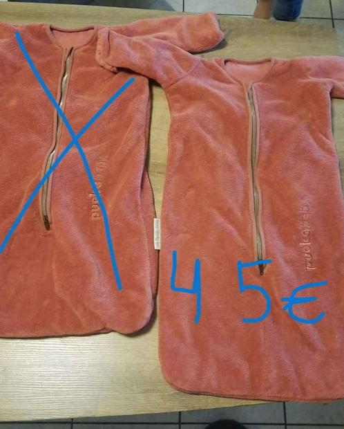 Slaapzakken verschillende Puckababy, Caravans en Kamperen, Slaapzakken, Zo goed als nieuw, Ophalen