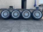 Set de pneus hiver sur jantes d'origine Audi A5, Auto-onderdelen, Banden en Velgen, Ophalen, Gebruikt, Banden en Velgen, 17 inch