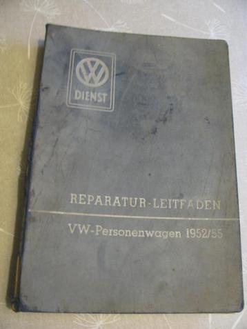 VW Personenwagen Reparatur Leitfaden Workshop Manual 52-55 beschikbaar voor biedingen