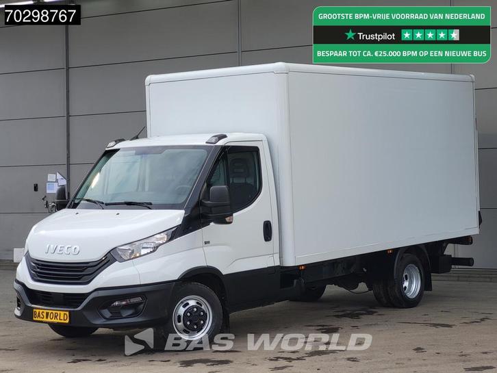 Iveco Daily 35C16 Laadklep Dubbellucht Bakwagen 160PK Airco, Auto's, Bestelwagens en Lichte vracht, Bedrijf, Te koop, Airconditioning