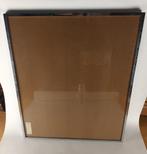 Grote moderne kader chroom met glas, Ophalen, Metaal of Aluminium, Zo goed als nieuw, 75 cm of meer