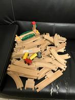 Rails train circuit en bois, Enlèvement, Utilisé, Circuit