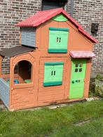Smoby huisje duplex (met bovenverdieping), Kinderen en Baby's, Speelgoed | Buiten | Speelhuisjes, Plastic, Gebruikt, Ophalen