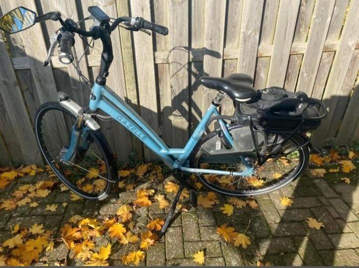 Elektrische Fiets - (Gazelle), Fietsen en Brommers, Elektrische fietsen, Zo goed als nieuw, Gazelle, Ophalen
