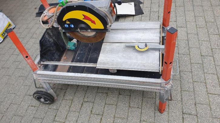 waterzaagmachine, Doe-het-zelf en Bouw, Gereedschap | Zaagmachines, Zo goed als nieuw, Overige typen, 1200 watt of meer, 70 mm of meer