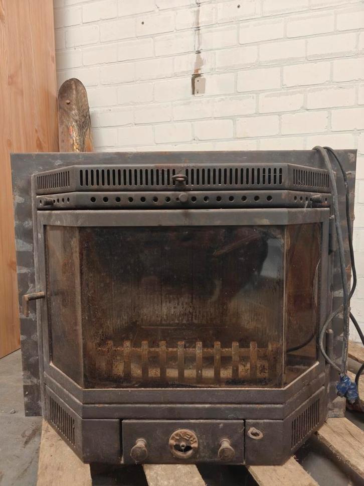 Houtkachel met ventilator, Huis en Inrichting, Kachels, Ophalen