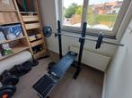 Verstelbare bench press, Sport en Fitness, Ophalen, Zo goed als nieuw