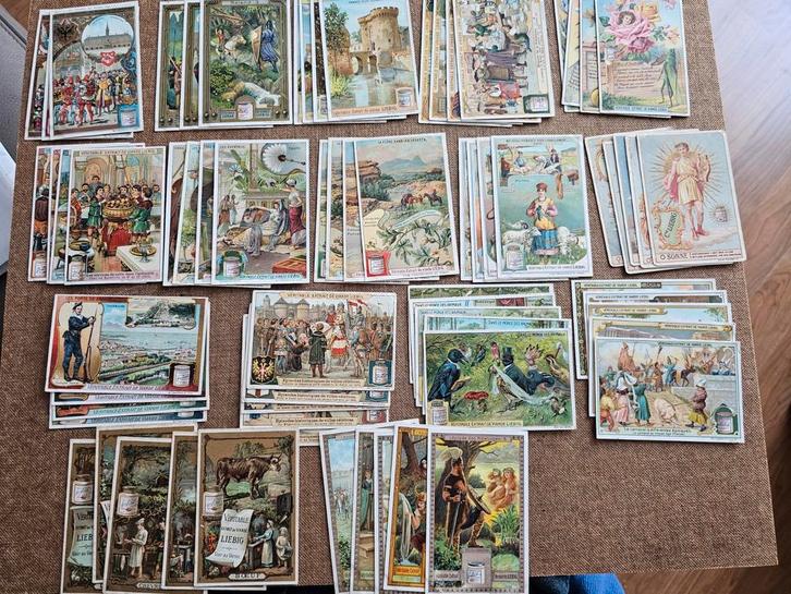 Liebig Chromo's Potjes 67 Chromo's mixed lot, Verzamelen, Foto's en Prenten, Ophalen of Verzenden