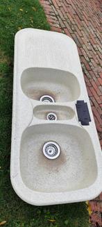 Spoelbak, Huis en Inrichting, Ophalen, Gebruikt, 100 tot 150 cm, 50 tot 100 cm