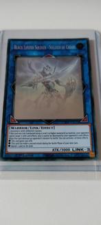 Yu-gi-Oh! Black luster soldier of chaos  GHOST, Ophalen of Verzenden, Zo goed als nieuw, Losse kaart, Foil