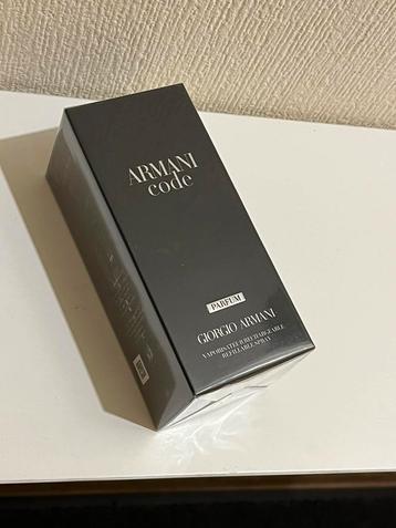 Armani Code Parfum 125ml, nieuw!