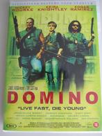 DVD DOMINO (Actiefilm met Keira Knightley & Mickey Rourke), Utilisé, Enlèvement ou Envoi, Action, À partir de 16 ans